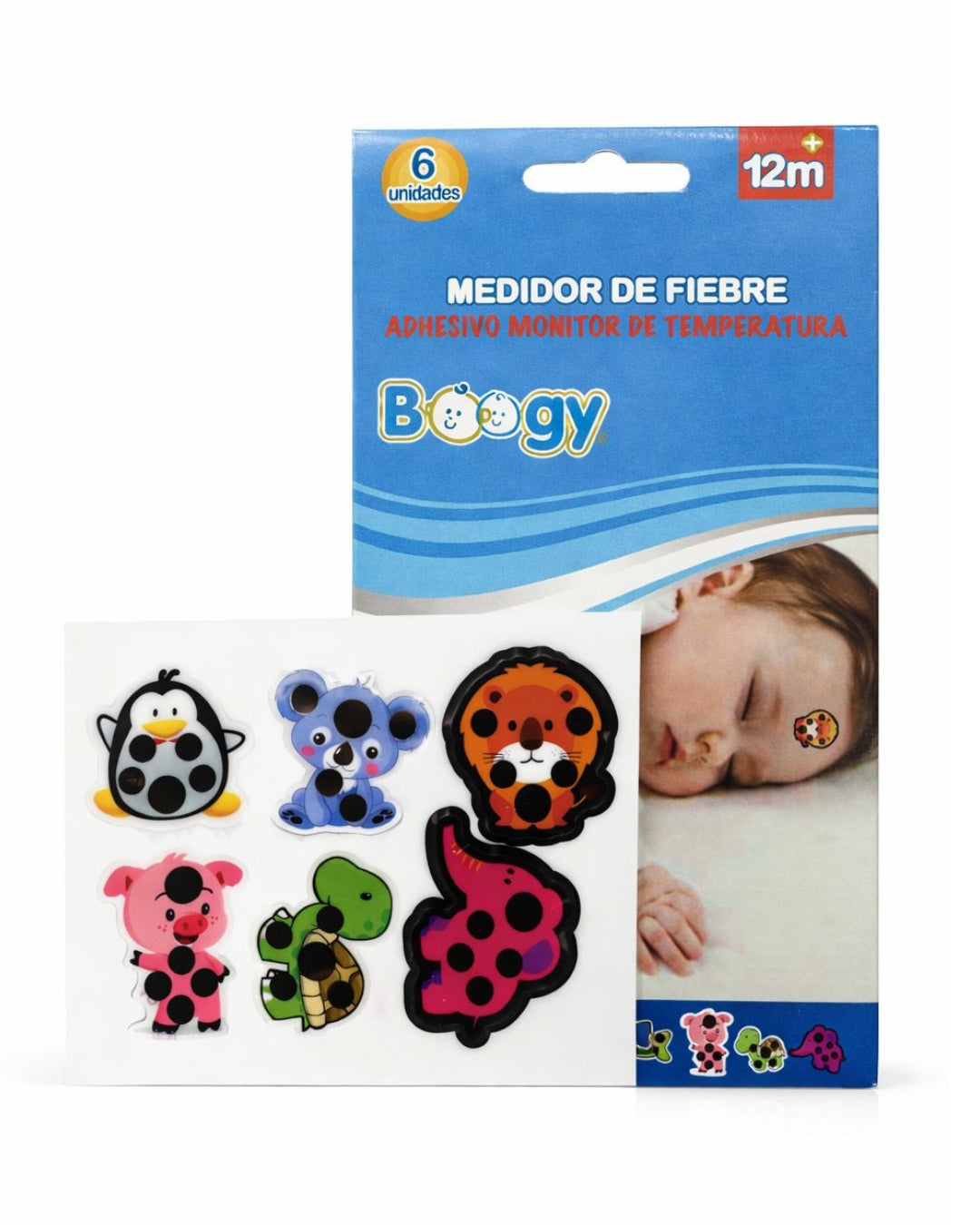 Medidor de Fiebre Adhesivo